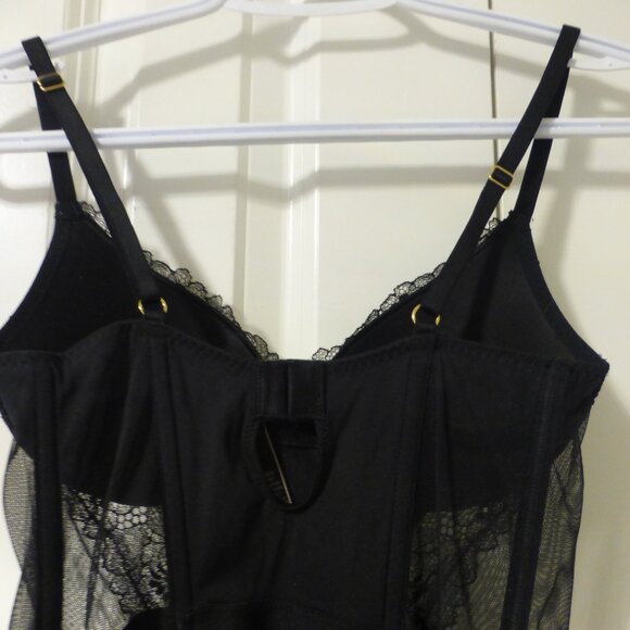 VICTORIA'S SECRET black "Very Sexy" love teddy bodysuit - Picture 4 of 8